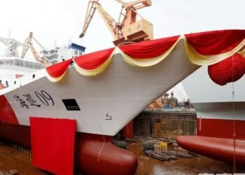 China Launches Largest And Most Advanced Maritime Patrol Ship