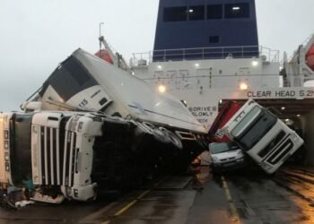 Cargo Shift And Damage To Vehicles On Board Ro-Ro Passenger Ferry European Causeway