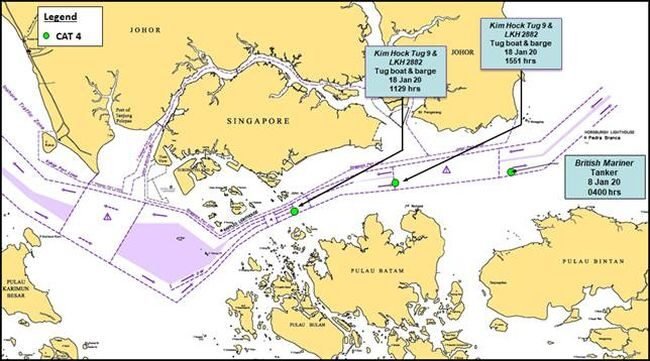 Incident Alert: Two Theft Incidents Within Five Hours In Singapore Strait