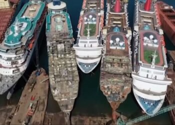 Video: Luxury Cruise Ships Awaiting To Be Scrapped In Turkey Due To COVID-19 Pandemic