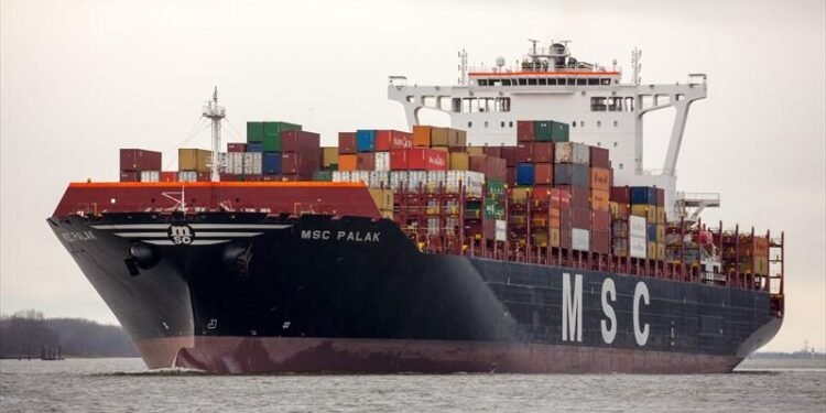 Ship Loses Containers in Heavy Weather Off South Africa