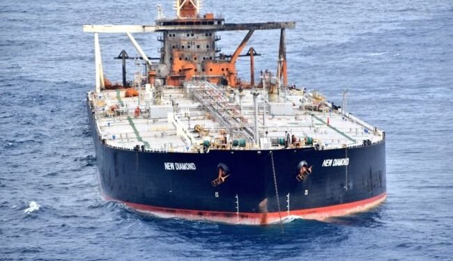 MT New Diamond Not Permitted To Leave Sri Lankan Waters Before Settling Claim MT New Diamond Not Permitted To Leave Sri Lankan Waters Before Settling Claim