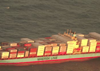 USCG Medevacs Burned Crew Member of Maersk Ship in Atlantic