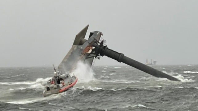 Seacor Power did not receive weather warnings