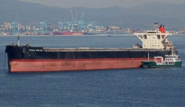 Seven Coronavirus Cases Reported Onboard MOL’s Capesize Bulker ‘Vega Dream’