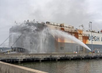 Video Shows Explosion on Höegh Car Carrier in Jacksonville