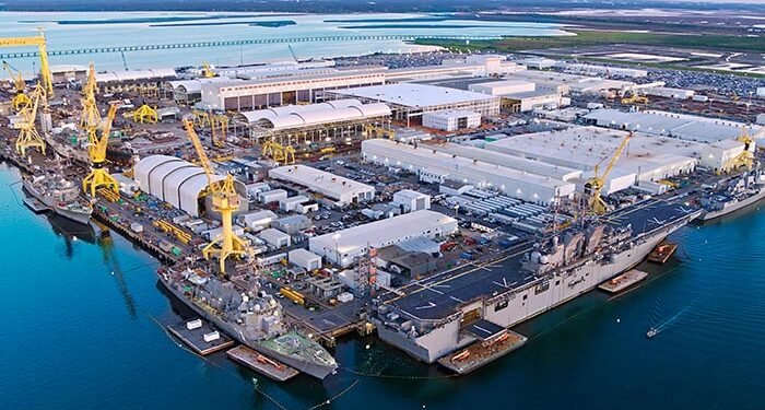 Ingalls Shipbuilding worker examinations favorable for coronavirus image description