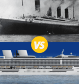 Titanic vs Modern Cruise Ship: How Ships Have Evolved Titanic vs Modern Cruise Ship: How Ships Have Evolved