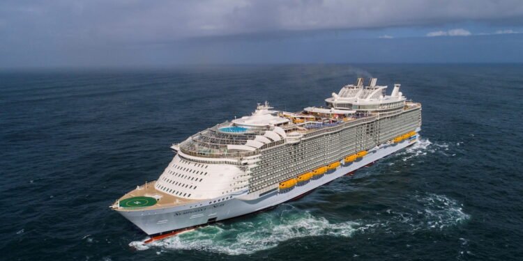 Symphony of the seas sea trial