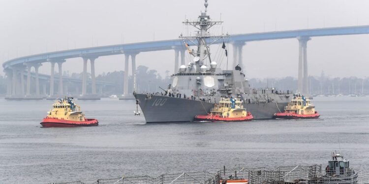USS Kidd Arrives in San Diego After COVID-19 Outbreak