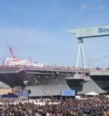 HII Christens United States Navy's Newbuild Nuclear-Powered Aircraft-Carrier ‘John F. Kennedy’