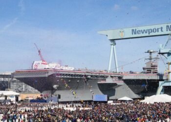 HII Christens United States Navy’s Newbuild Nuclear-Powered Aircraft-Carrier ‘John F. Kennedy’