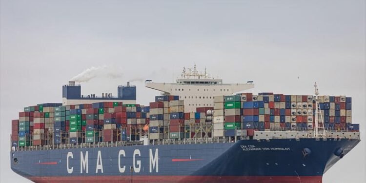 CMA CGM Containership Reroutes Around Cape of Good Hope, Bypassing Suez Canal