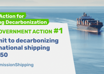 Industry Calls For Govt. Action To Enable Full Decarbonization Of International Shipping By 2050 