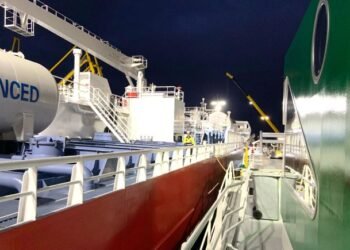 First LNG Bunkering Delivered Concurrent Cargo Operations In Port of Amsterdam