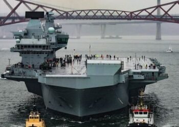 GE’s Electric Propulsion Powered Royal Navy Aircraft Carrier Successfully Completes Sea Trials