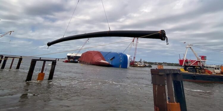 Golden Ray Salvage Continuing ‘Day and Night’ Golden Ray Salvage Continuing ‘Day and Night’