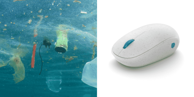 Microsoft Makes Use Of Recycled Ocean Plastic In Its New Mouse