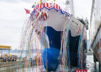 Mitsubishi Christens & Launches Cargo-Passenger Ship For Tokai Kisen