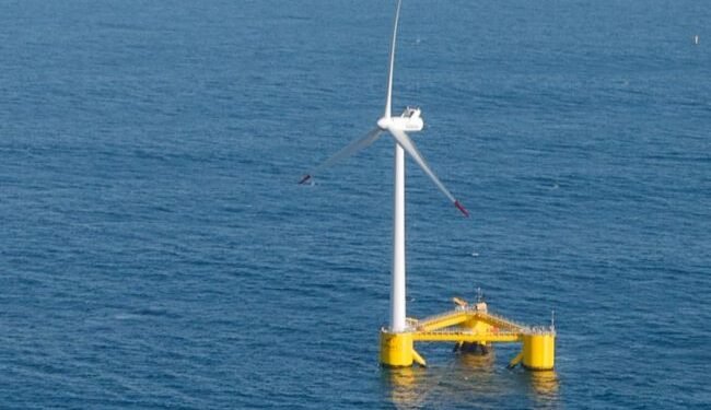 World’s Largest Wind Turbine Attached On Floating Platform Supplies 8.4 MW