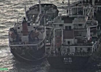 North Korea oil transfers at sea