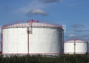 oil storage tanks