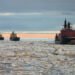 Russian Firms to Build World's Most Powerful Nuclear Icebreaker A Russian nuclear-powered icebreaker escorts ships on the Northern Sea Route, July 14 2016