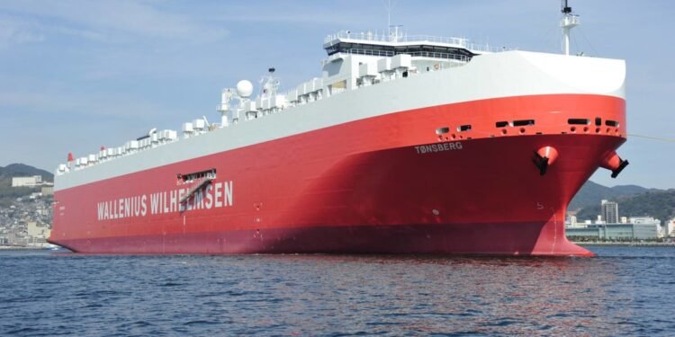 Wallenius Wilhelmsen ro-ro ship