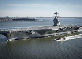 Clogging Toilets on Ford-Class Aircraft Carriers Illustrate Navy Cost Overruns