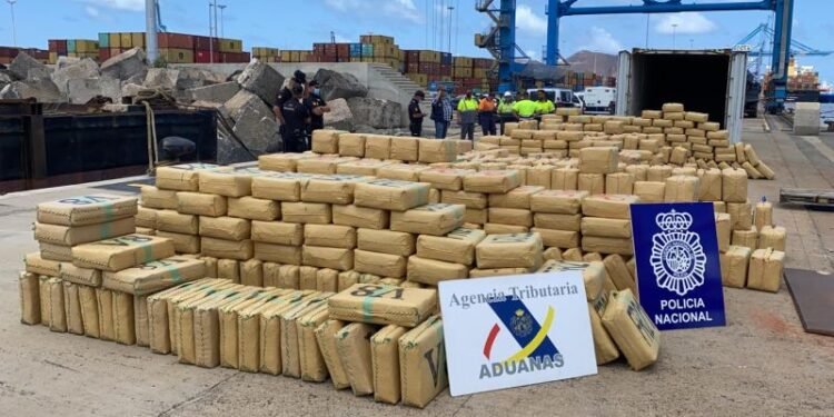 Watch: Cargo Vessel Carrying Drugs Worth 400 Million Euros Busted