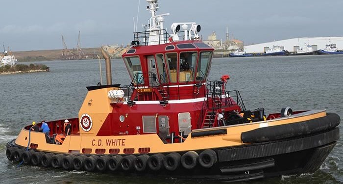 Eastern provides initially of 2 5,100 hp Z-drive pulls to Bisso Offshore image description