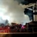 fire aboard a cargo ship in Crotia