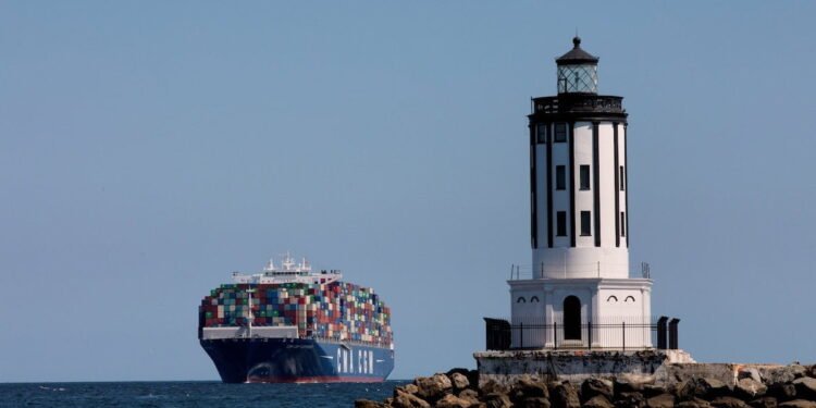 port of los angeles cma cgm