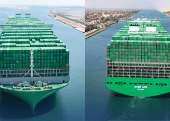Captain Of Evergreen’s Mega-Container Ship Felicitated After Vessel Transits Suez Canal Successfully