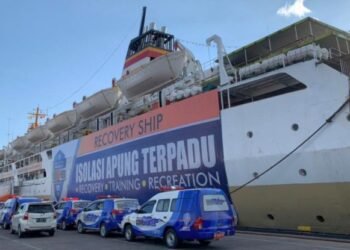 Indonesia Uses Ship As Isolation Center Amid Rising COVID-19 Cases