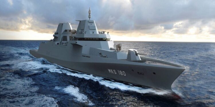 Damen to be main contractor for German MKS 180 Multi-Purpose Combat Ships