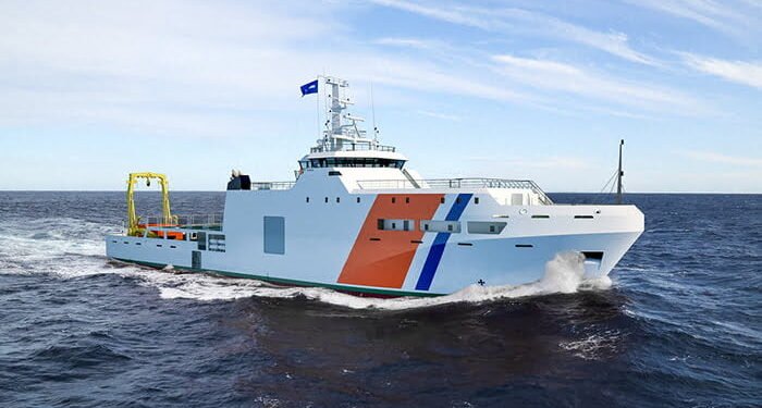 Damen sustains Colombian research study vessel task image description