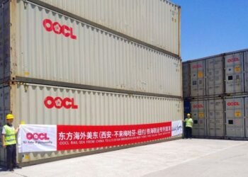 OOCL To Launch First Of Its Kind Rail-Sea Service From China To United States East Coast