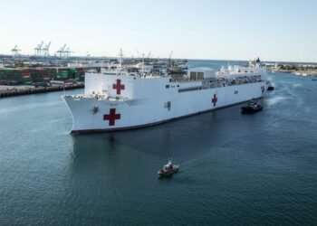 Train Engineer Deliberately Derails Locomotive Towards USNS Mercy