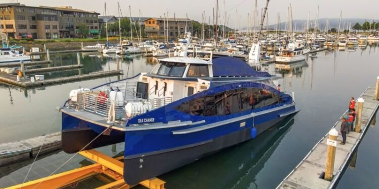 World’s First Commercial Vessel Powered 100% By Hydrogen Fuel Cell Begins Operational Trials