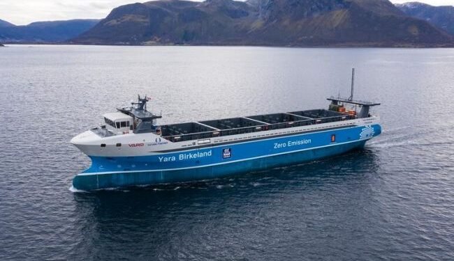 World's First Zero Emissions Fully Electric Cargo Vessel To Set Sail World’s First Zero Emissions Fully Electric Cargo Vessel To Set Sail