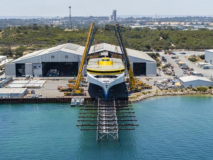 VIDEO CLIP: Austal Turns Out 118-meter Trimaran - Maritime And Salvage ...