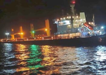 Photos: Danish Bulker Heavily Damaged After Collision With Greek Bulker