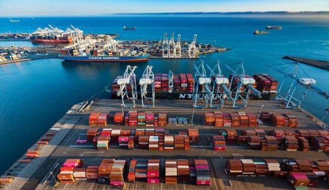 Record Number Of Container Ships Wait To Dock At Southern California Ports