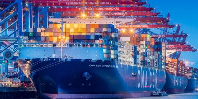 cma cgm container ship