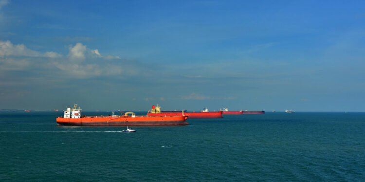 ships at anchor