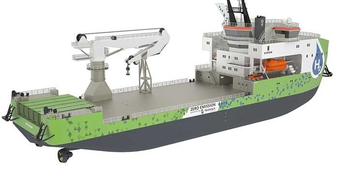 Ulstein: Zero- discharge SX 190 can sea test in 2022 image description