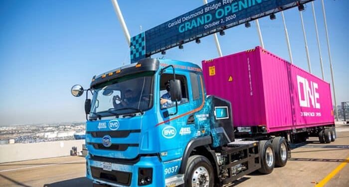Port Of Long Beach Boosts Push For Zero-Emissions Trucks