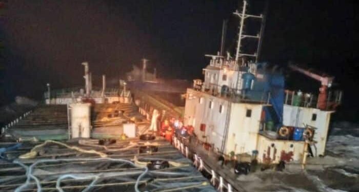 12 Crew Members Rescued From Sinking Cargo Ship ‘MV Kanchan’
