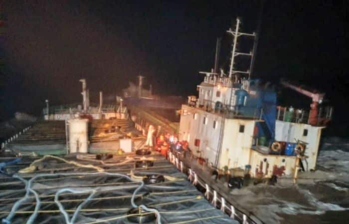 12 Crew Members Rescued From Sinking Cargo Ship ‘MV Kanchan’ - Maritime ...